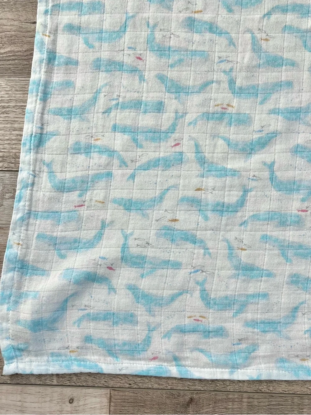 Angel Dear Bamboo Whale Swaddle